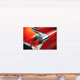 Car with Vintage Light 20x30 Print on Canvas