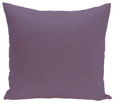 Solid Pillow, Purple Rain, 20"x20"