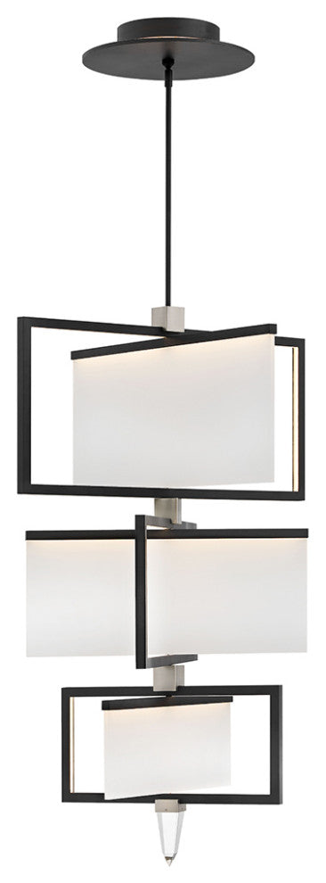 Hinkley Folio Double Extra Large Adjustable Three Tier, Black*