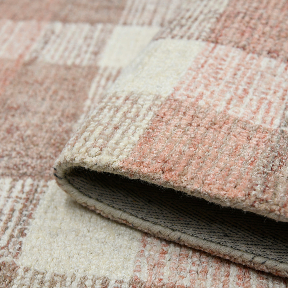 Tartan Cartwell Area Rug, Pink, 2'' x 3'', Plaid