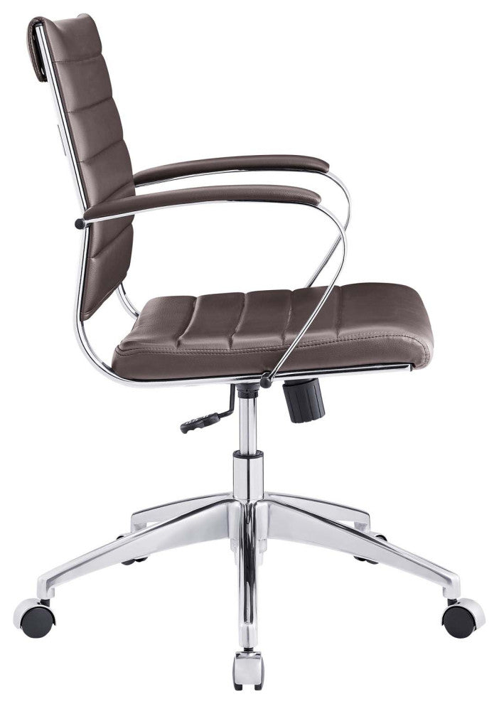 Jive Mid Back Office Chair EEI-273-BRN