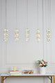 Paris LED Light Gold Pendant Clear Royal Cut Crystal