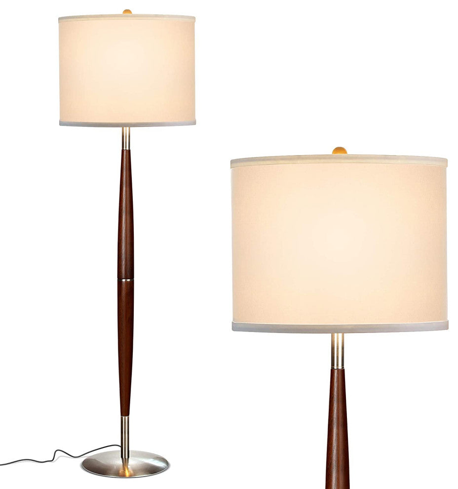 Brightech Lucas - Mid Century Modern Floor Lamp For Living room and Bedroom