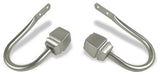 Nona Curtain Holdback Pair, Satin Nickel