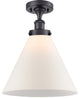 Innovations Lighting 916-1C-BK-G41-L-LED X-Large Cone 1 Light Semi-Flush Mount