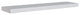 Barney Floating Shelf/Shelving, High Gloss White