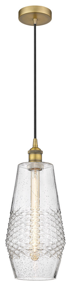 Innovations 616-1P-BB-G684-7-LED 1-Light Mini Pendant, Brushed Brass