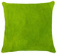 Natural Torino Cowhide Pillow 18"x18", Lime