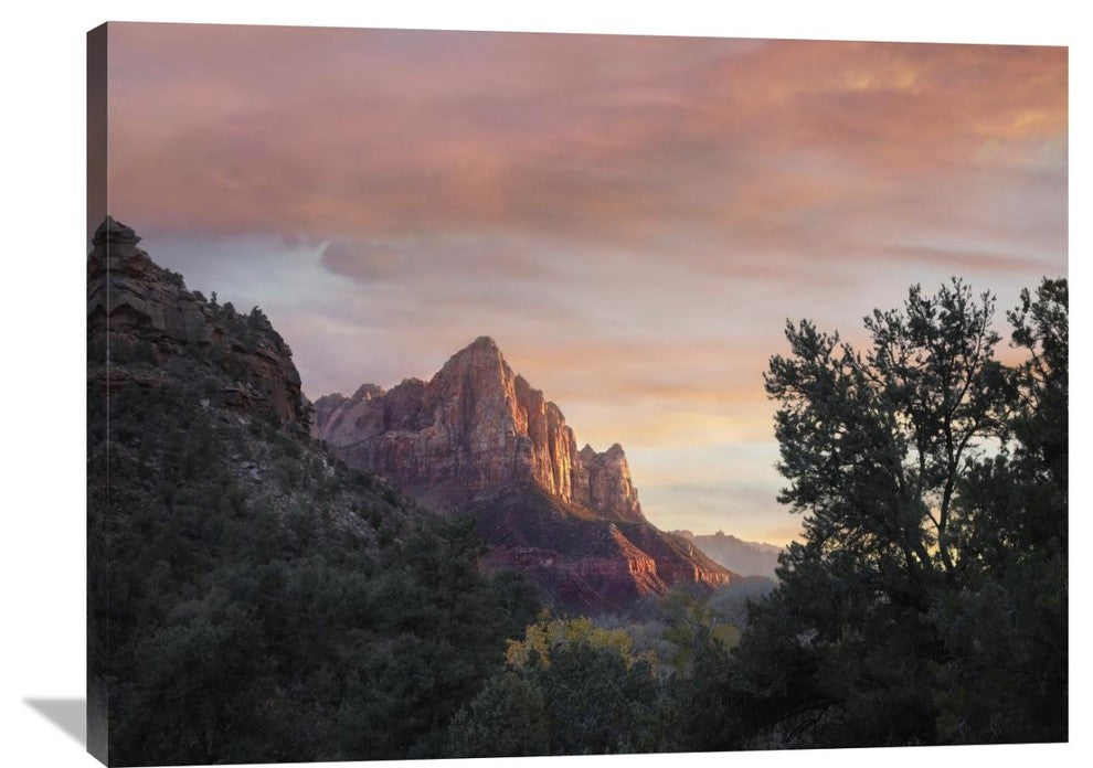 "The Watchman, Zion National Park, Utah" Artwork, 40" x 30"
