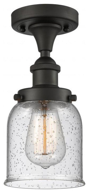 INNOVATIONS LIGHTING 916-1C-OB-G54-LED Small Bell 1 Light Semi-Flush Mount