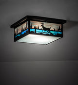 16 Square Deer Creek Flushmount