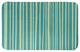 Green Stripes 24x17 Bath Mat