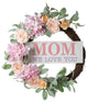 22" Mother's Day Floral Wreath