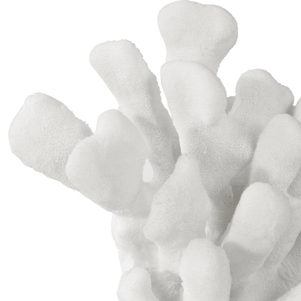 Uttermost Charbel White Bookends, 2-Piece Set