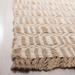 Safavieh Natural Fiber Collection NF184 Rug, Natural/Ivory, 7' Square