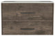 Wall Mounted Bathroom Vanity Alma, Bathroom, Dark Brown / White