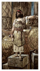 "Hiram Founder of The Two Pillars" Digital Paper Print by James Tissot, 18"x32"