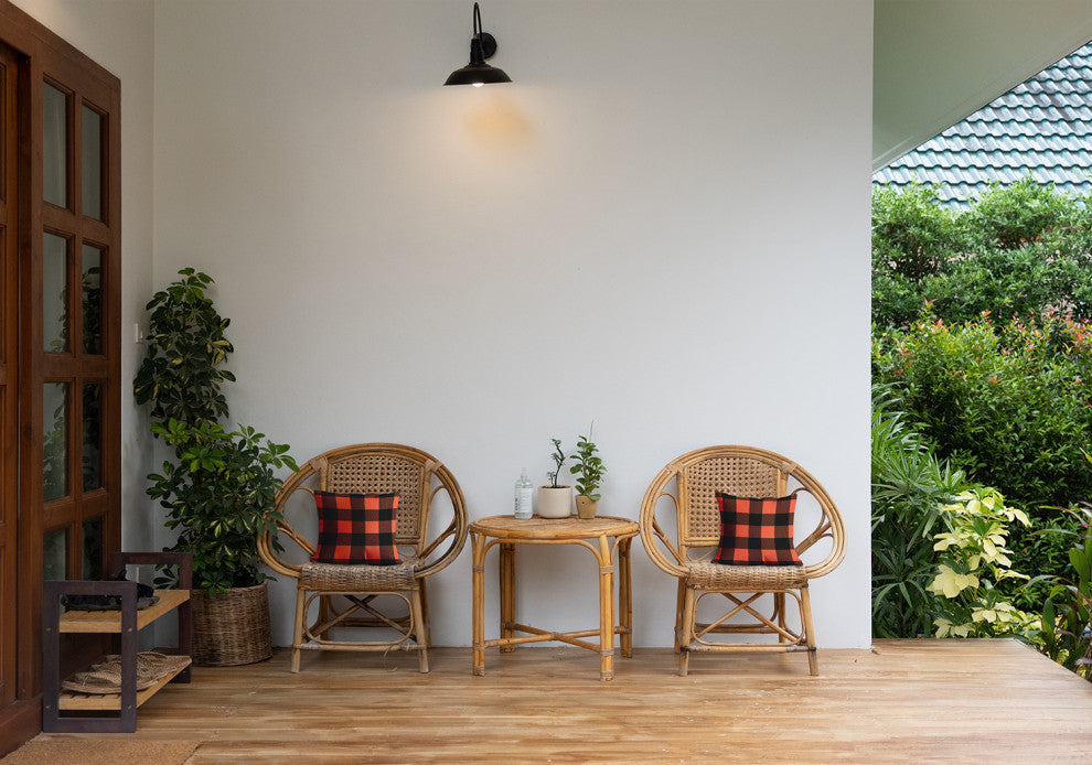 Buffalo Plaid Indoor/Outdoor Throw Pillow