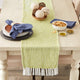 Avocado Woven Table Runner 15x108