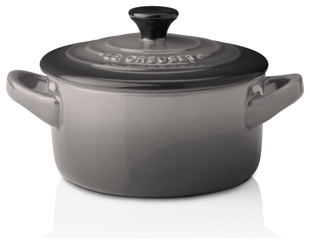 Le Creuset Stoneware Petite Round Casserole, Flint
