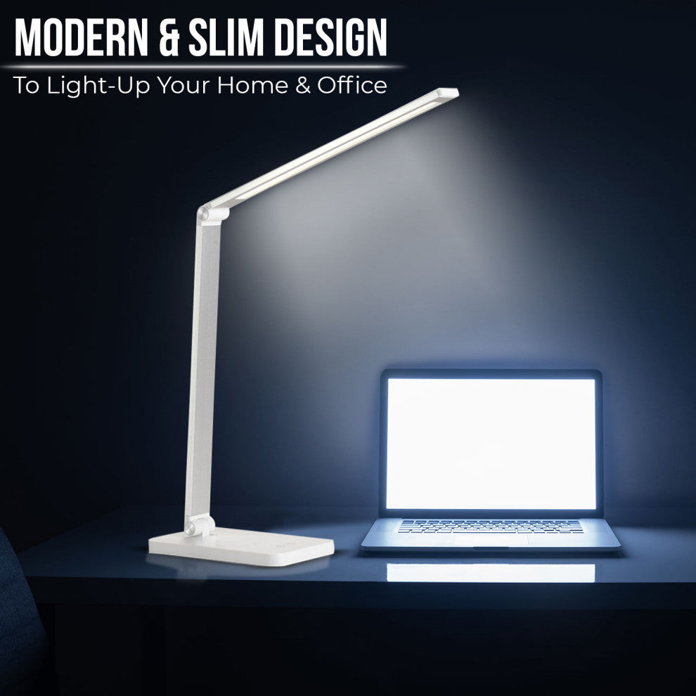 WBM Smart LED Table Lamp With Wireless Charger