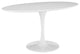 Modern Contemporary Kitchen 60" Dining Table White