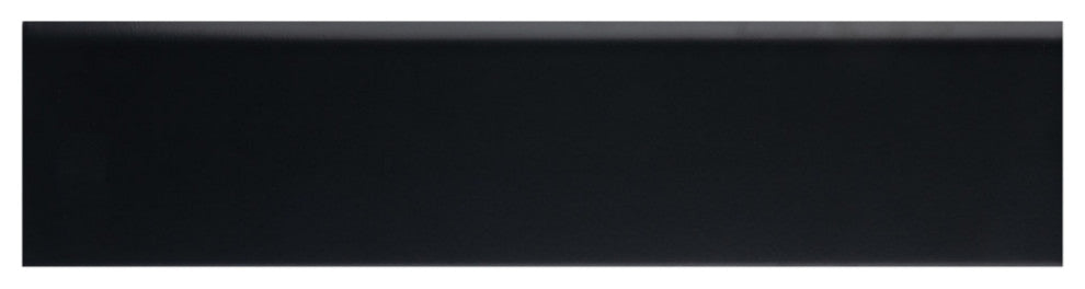 Battiscopa Matte Black Ceramic Wall Trim