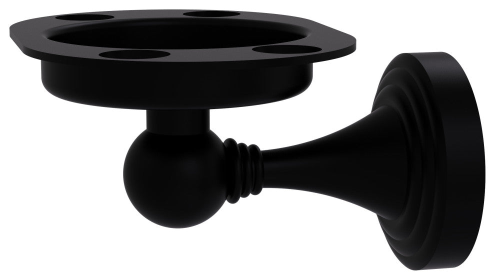 Sag Harbor Tumbler and Toothbrush Holder, Matte Black