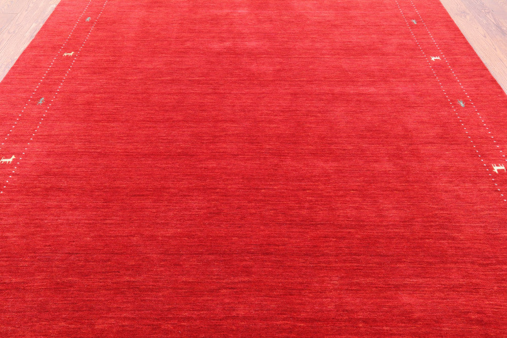 Hand Knotted Persian Gabbeh Rug 8' 0" X 10' 0" Q6996