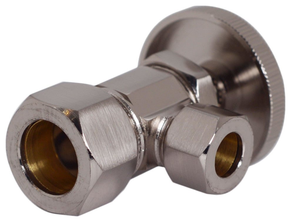 Supply Kit - 5/8" Od X 3/8" Od X 20" Corrugated In Oil Rubbed Bronze, Satin Nickel