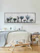 "Lavender Collection" Floater Framed Painting Print on Canvas