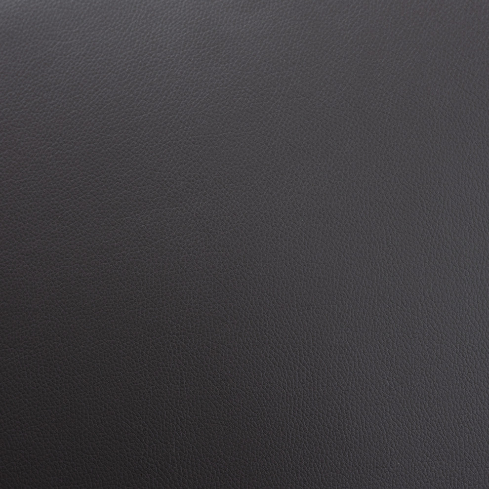 Tinalyn Swivel Counter Stool, Set of 2, Dark Brown/Espresso Brown, Faux Leather