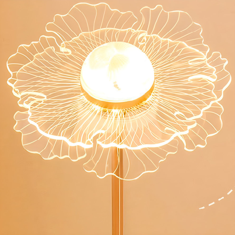 Heiden | Magic Table LED Lamp in the Shape of Butterfly, Sun Flower