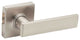 Craftsman Style Dummy Lever, Satin Stainless