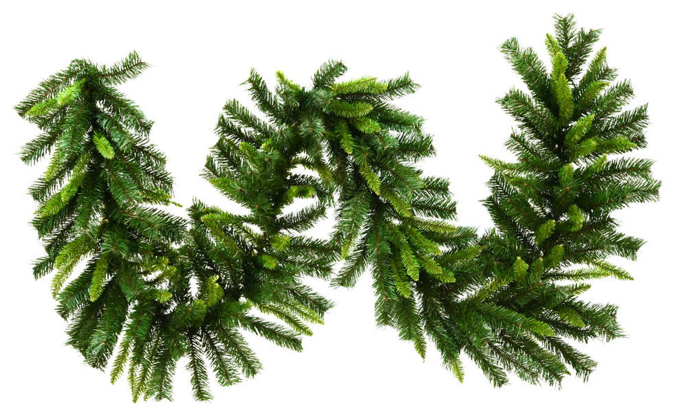 Vickerman A877217 9' Imperial Pine Artificial Christmas Garland, Unlit