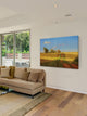 "Road Old House" Painting Print on Canvas by Chris Vest