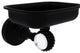 Pacific Grove Wall-Mount Soap Dish Holder with Twist Accents, Matte Black