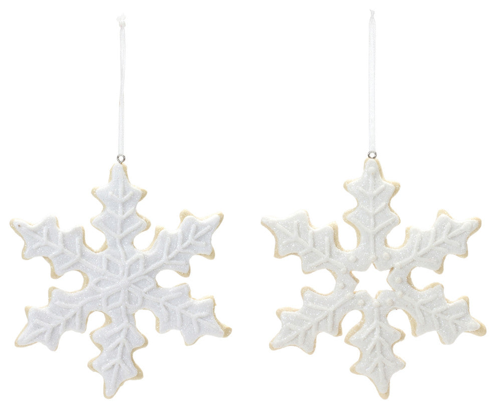 Snowflake Cookie Ornament, 12-Piece Set