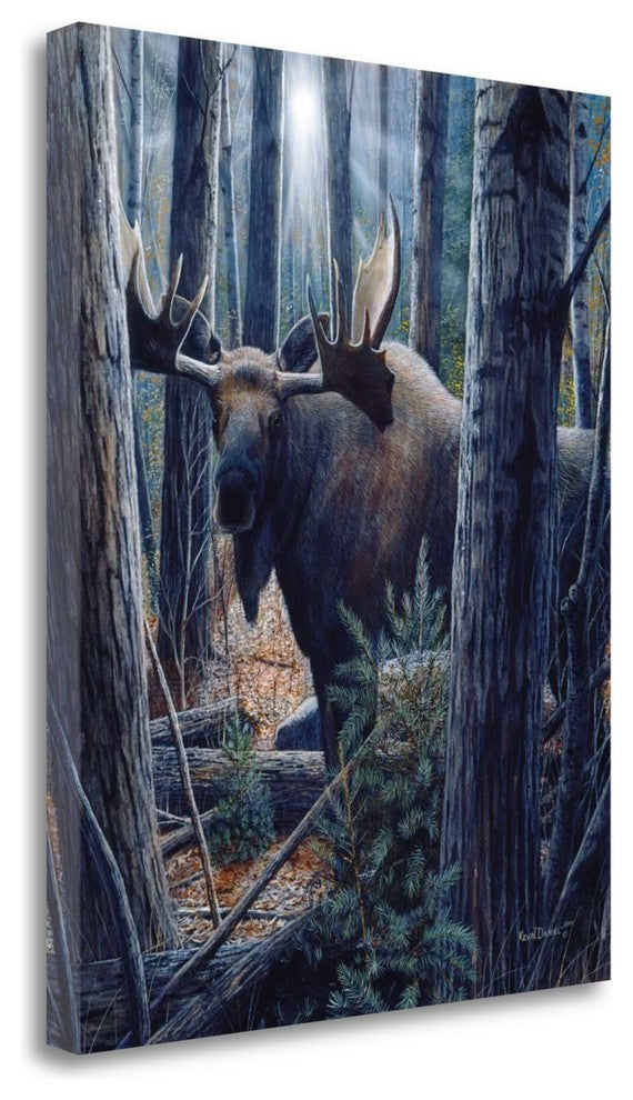 "King Of The Northwoods" By Kevin Daniel, Giclee Print on Gallery Wrap Canvas