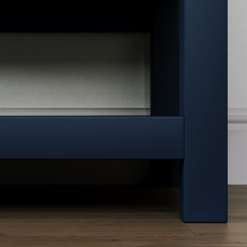 The Felipe Bathroom Vanity, Blue, 42", Single Sink, Freestanding
