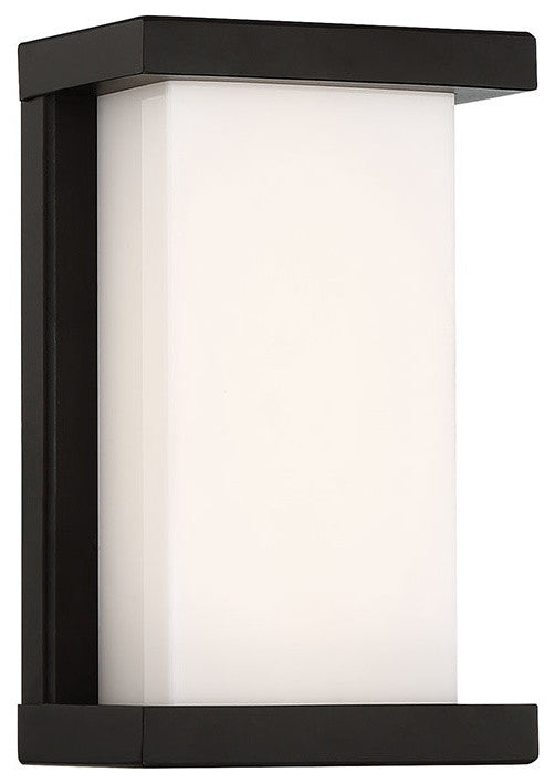 Case 9" LED Outdoor Wall Sconce 3000K, Black