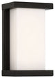 Case 9" LED Outdoor Wall Sconce 3000K, Black