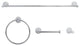 Italia Livorno Series 4 Piece Bathroom Accessory Set in Chrome
