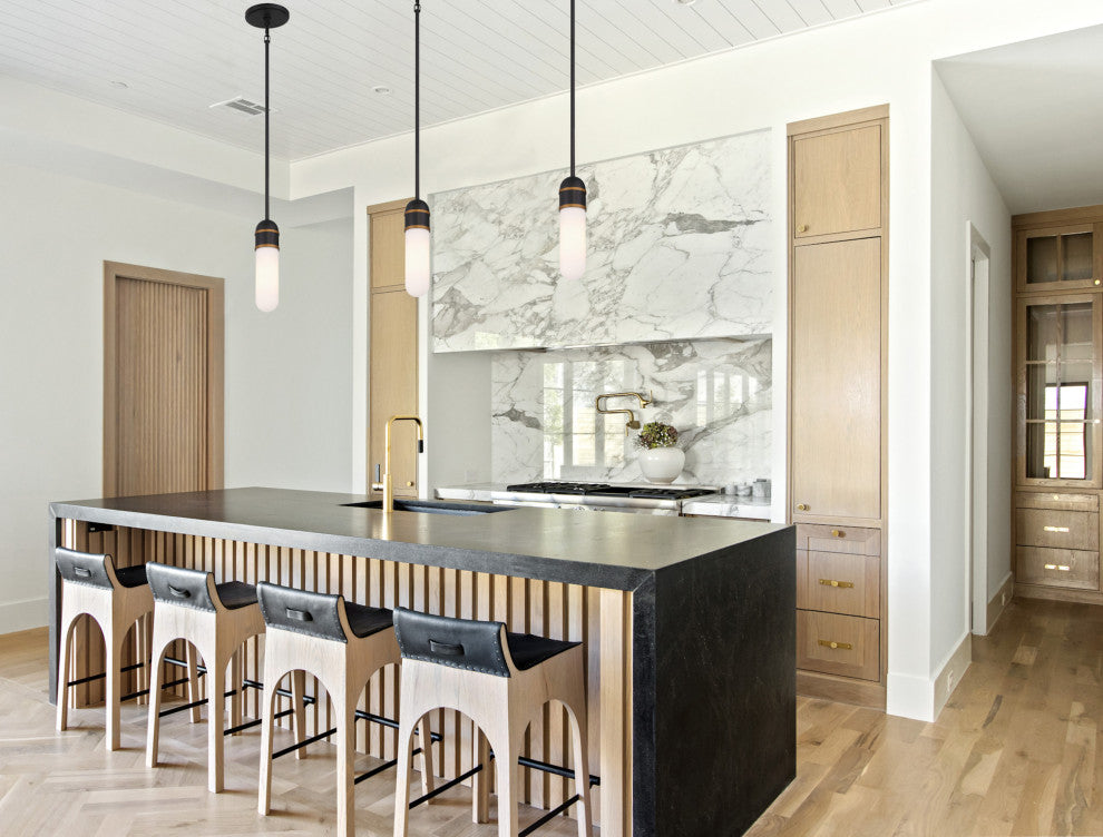 Crystorama Lighting Group CAP-8511 Capsule 3"W LED Mini Pendant - Matte Black /