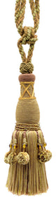 Tassel Tieback, Style# TBRW10, Color# VL04 - Gilded Gold [Sold Individually]