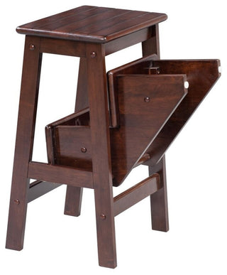 24" Step Stool, Cappuccino