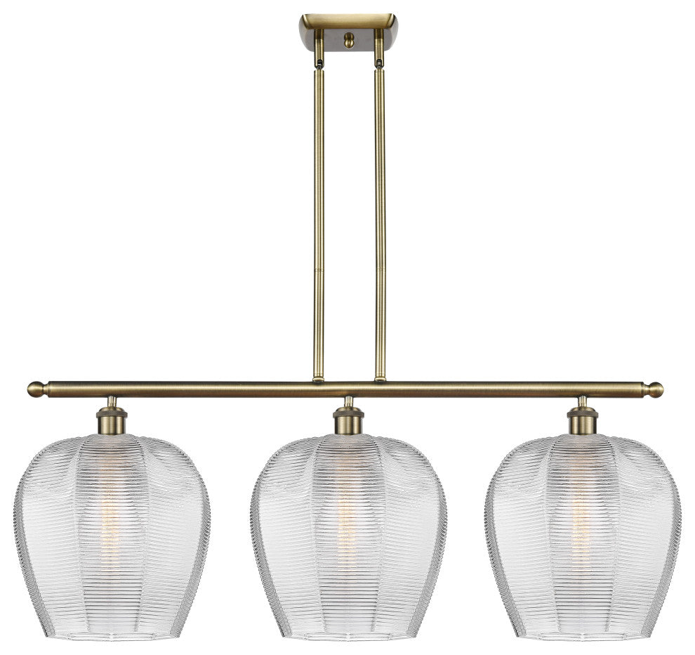 Innovations 516-3I-AB-G462-12 3 Light Island Light, Antique Brass