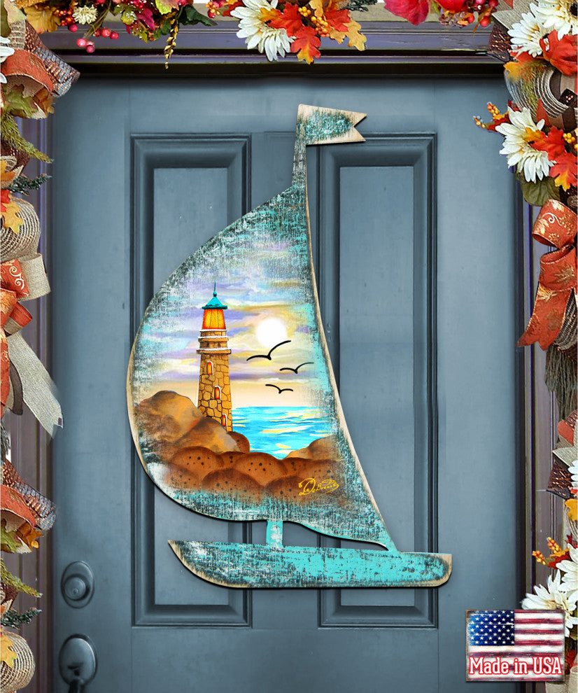 Lighthouse Scenic Boat Scenic