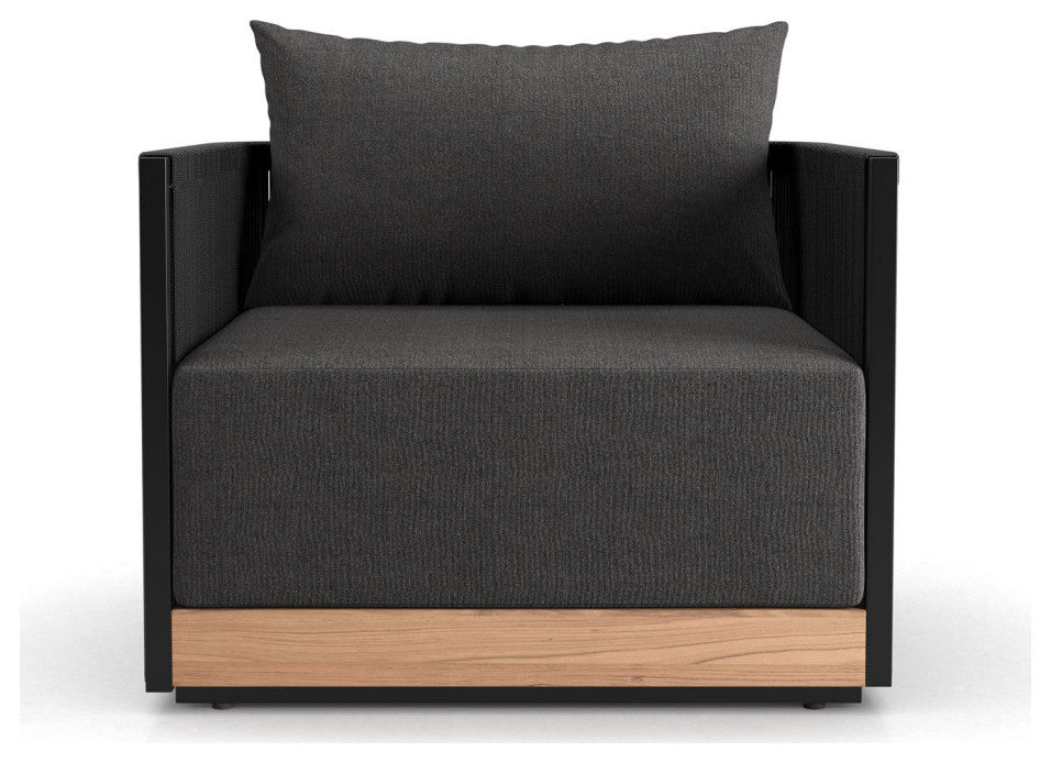 Haukland Lounge Chair Peppercorn Fabric