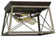Farmhouse-Style Two-Toned 2 Light Ceiling Flush Fixture 12" Wide